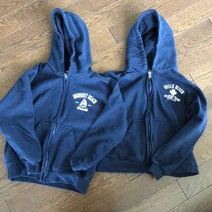 Navy Zip up Hoodie Bundle